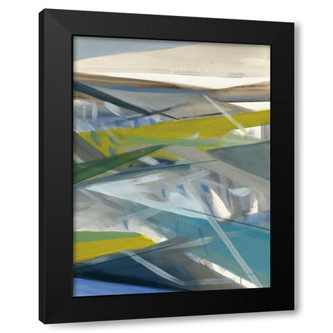 Reaching Forward SP Black Modern Wood Framed Art Print by Maye, Jo