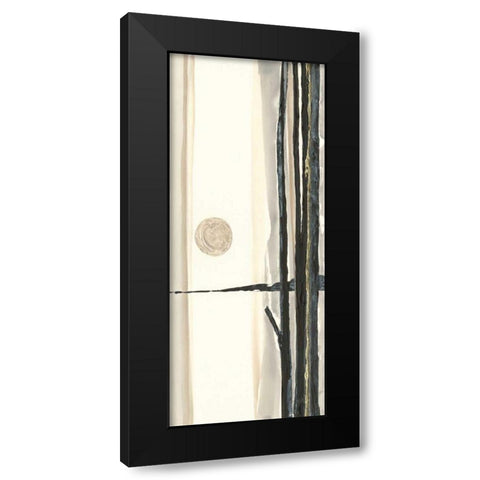 Through the Trees III Black Modern Wood Framed Art Print by Paschke, Chris