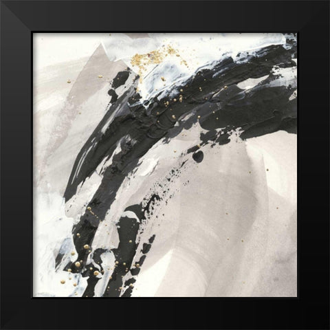 Galaxy I Black Modern Wood Framed Art Print by Paschke, Chris