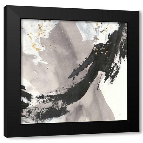 Galaxy II Black Modern Wood Framed Art Print by Paschke, Chris