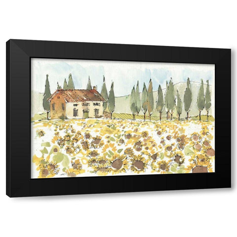 Tuscan Elegance I Black Modern Wood Framed Art Print by Tavoletti, Anne