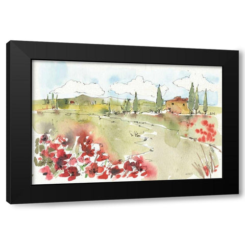 Tuscan Elegance II Black Modern Wood Framed Art Print by Tavoletti, Anne