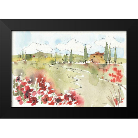 Tuscan Elegance II Black Modern Wood Framed Art Print by Tavoletti, Anne