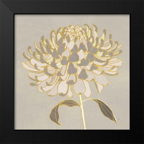 Sarahs Garden Gatsby IV Black Modern Wood Framed Art Print by Adams, Sarah