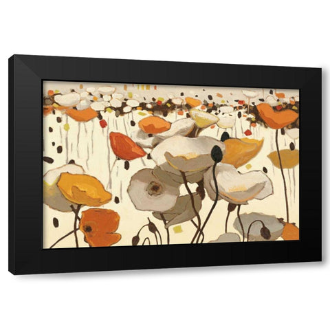 Neutrality Black Modern Wood Framed Art Print by Novak, Shirley
