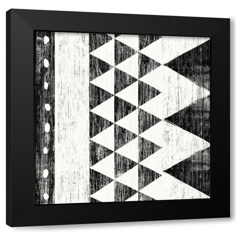 Patterns of the Savanna I No Gray BW Black Modern Wood Framed Art Print by Hershey, Moira