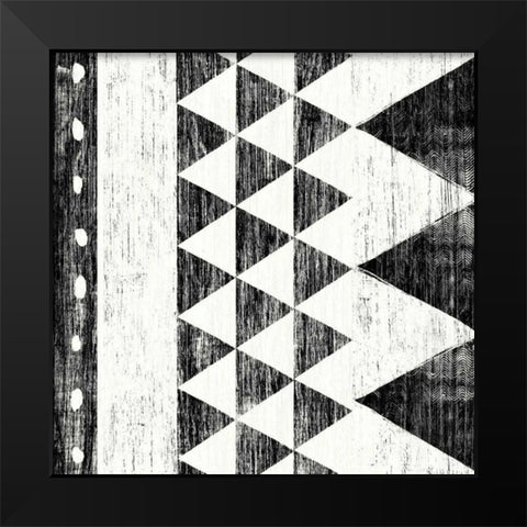 Patterns of the Savanna I No Gray BW Black Modern Wood Framed Art Print by Hershey, Moira