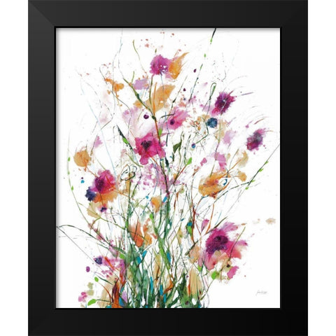 Hidden on White Crop Black Modern Wood Framed Art Print by Griggs, Jan