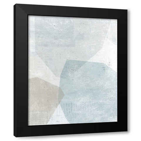 Pensive I Black Modern Wood Framed Art Print by Hershey, Moira