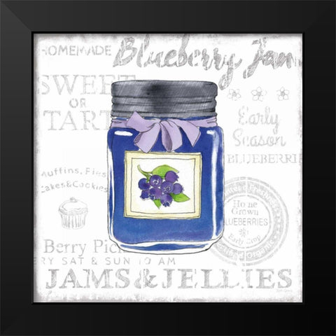 Canning Kitchen II Black Modern Wood Framed Art Print by Grove, Beth