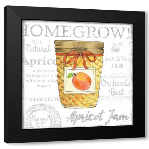 Canning Kitchen IV Black Modern Wood Framed Art Print with Double Matting by Grove, Beth