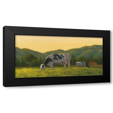 Farm Life III Black Modern Wood Framed Art Print with Double Matting by Wiens, James