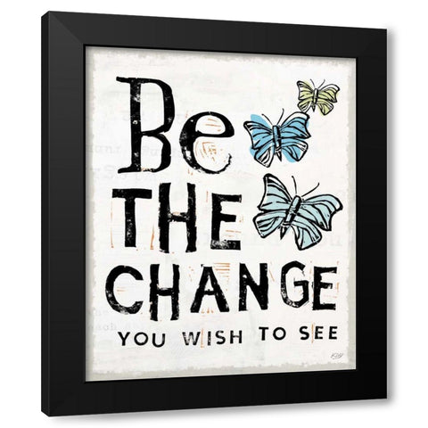 Live to the Fullest I Black Modern Wood Framed Art Print by Day, Kellie