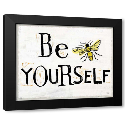 Live to the Fullest VII Black Modern Wood Framed Art Print by Day, Kellie