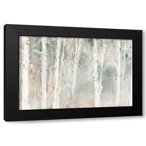 A Woodland Walk I Black Modern Wood Framed Art Print by Audit, Lisa