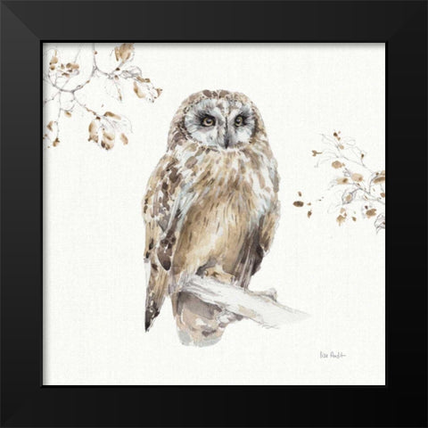 A Woodland Walk VIII Black Modern Wood Framed Art Print by Audit, Lisa