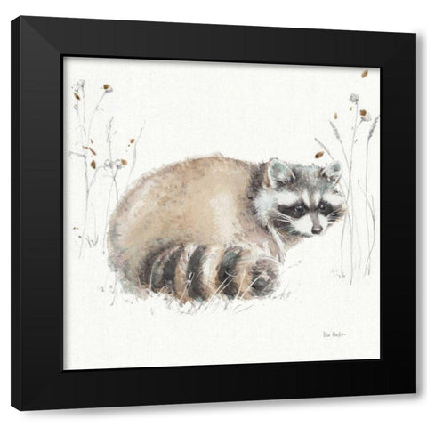A Woodland Walk X Black Modern Wood Framed Art Print with Double Matting by Audit, Lisa