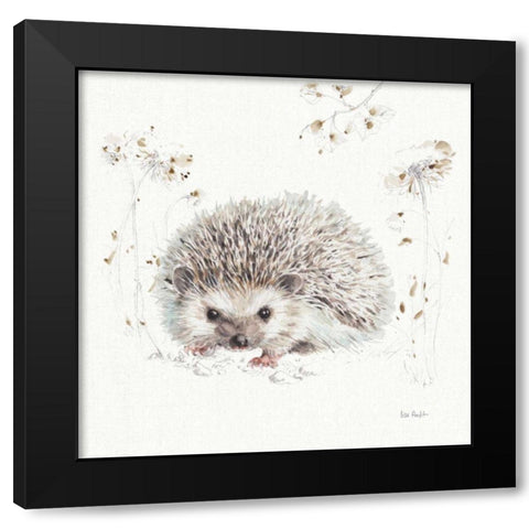 A Woodland Walk XII Black Modern Wood Framed Art Print with Double Matting by Audit, Lisa