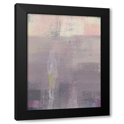 Imagine II Black Modern Wood Framed Art Print by Studio Mousseau