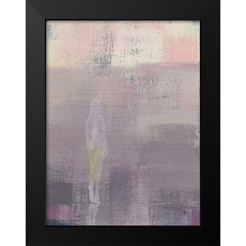 Imagine II Black Modern Wood Framed Art Print by Studio Mousseau