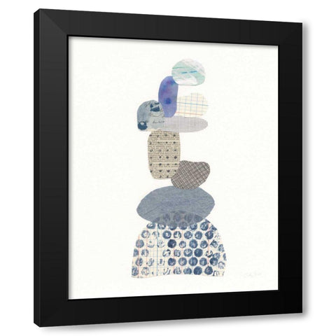 Whimsy I Black Modern Wood Framed Art Print by Prahl, Courtney