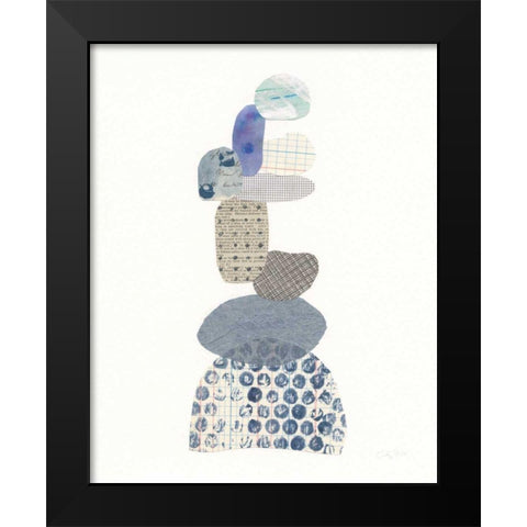 Whimsy I Black Modern Wood Framed Art Print by Prahl, Courtney