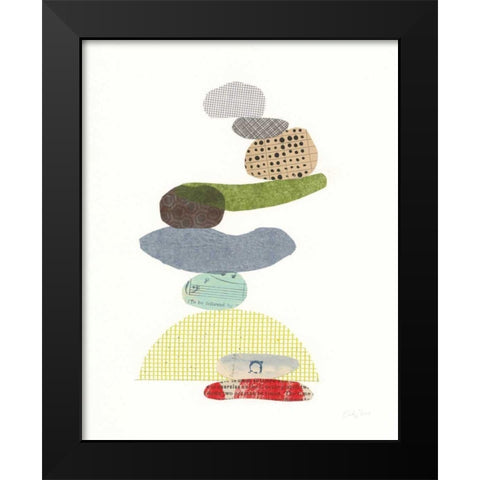 Whimsy IV Black Modern Wood Framed Art Print by Prahl, Courtney