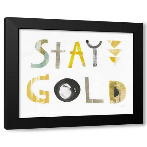 Sweet Sentiments IV Black Modern Wood Framed Art Print by Averinos, Melissa