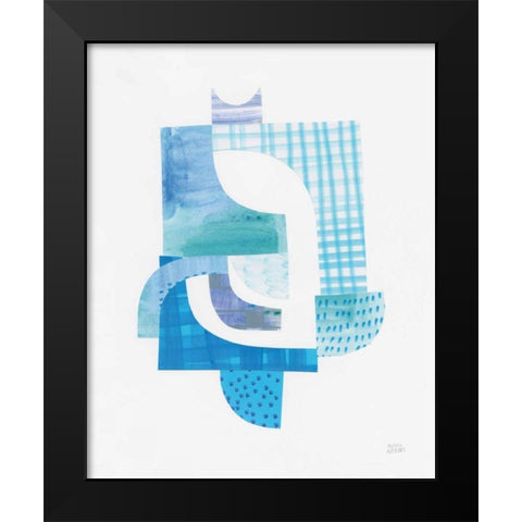 Fragments III Black Modern Wood Framed Art Print by Averinos, Melissa
