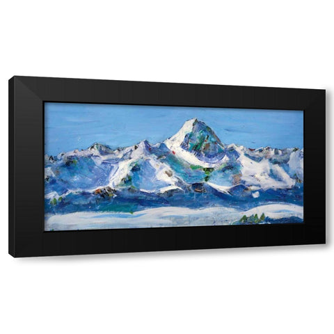 No Limits Black Modern Wood Framed Art Print with Double Matting by Day, Kellie