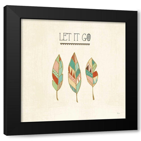 Southwest Geo VI Black Modern Wood Framed Art Print by Charron, Veronique