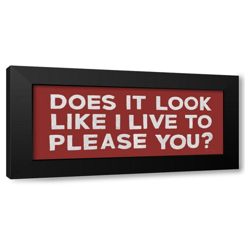 The Boys Sign I Black Modern Wood Framed Art Print by Sullivan, Myles