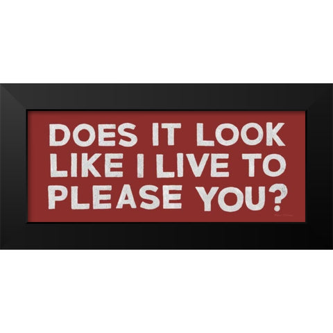The Boys Sign I Black Modern Wood Framed Art Print by Sullivan, Myles