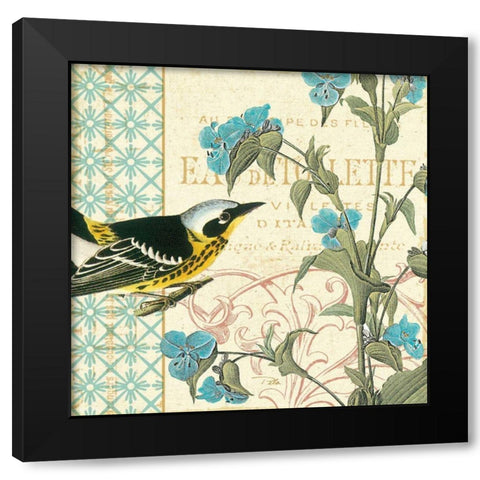 Memories III Black Modern Wood Framed Art Print by Pela