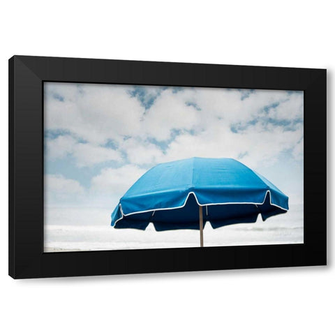 Beach Bliss II Black Modern Wood Framed Art Print with Double Matting by Urquhart, Elizabeth