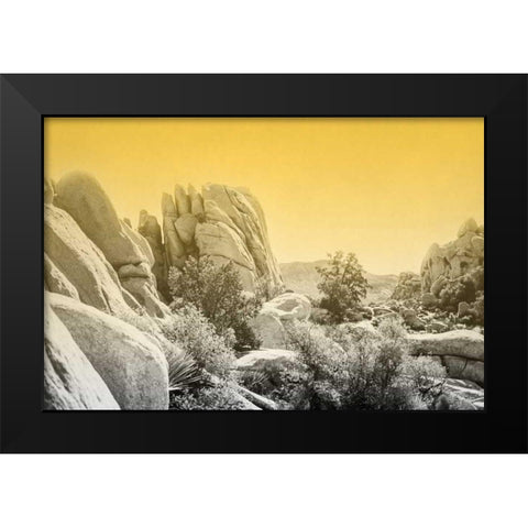 Ombre Adventure I Black Modern Wood Framed Art Print by Urquhart, Elizabeth