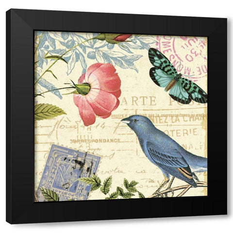 Memories IV Black Modern Wood Framed Art Print with Double Matting by Pela
