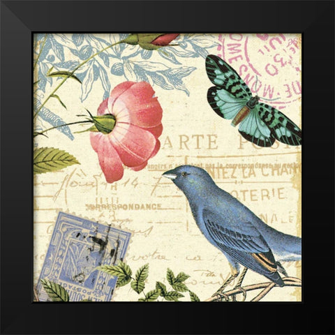 Memories IV Black Modern Wood Framed Art Print by Pela