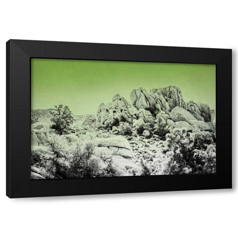 Ombre Adventure V Black Modern Wood Framed Art Print by Urquhart, Elizabeth