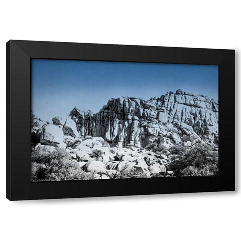 Ombre Adventure VI Black Modern Wood Framed Art Print with Double Matting by Urquhart, Elizabeth