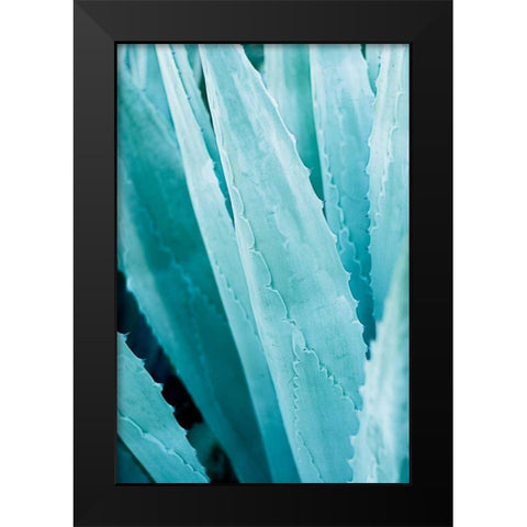 Abstract Agava IV Color Black Modern Wood Framed Art Print by Urquhart, Elizabeth