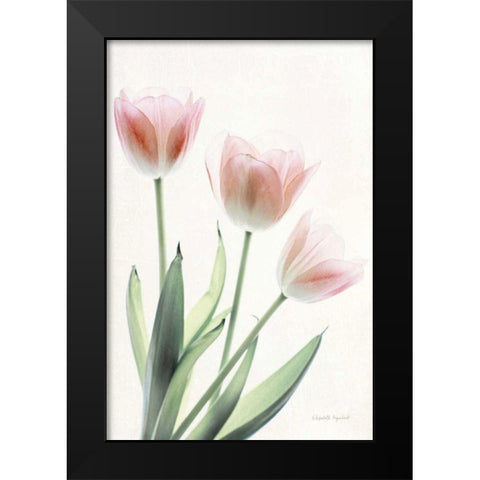 Light and Bright Floral II Black Modern Wood Framed Art Print by Urquhart, Elizabeth