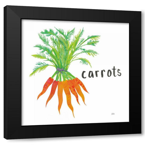 Kitchen Garden IV Black Modern Wood Framed Art Print with Double Matting by Averinos, Melissa