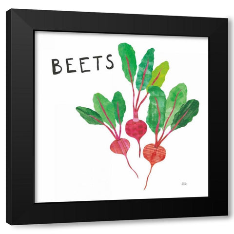 Kitchen Garden V Black Modern Wood Framed Art Print with Double Matting by Averinos, Melissa