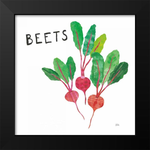 Kitchen Garden V Black Modern Wood Framed Art Print by Averinos, Melissa