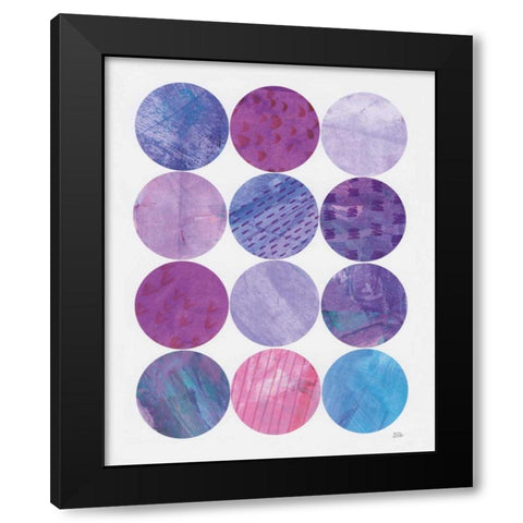 Kitchen Garden Dots II Black Modern Wood Framed Art Print by Averinos, Melissa