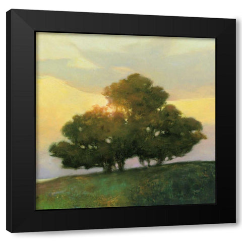 Spice Tree Black Modern Wood Framed Art Print by Purinton, Julia