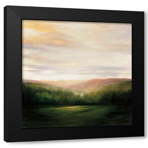 Celebration Black Modern Wood Framed Art Print with Double Matting by Purinton, Julia