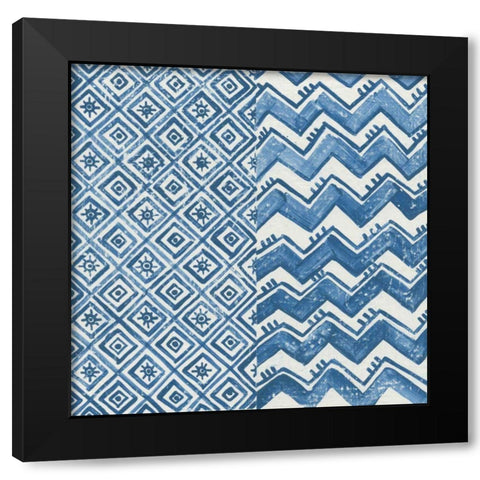 Windjammer II Black Modern Wood Framed Art Print by Lovell, Kathrine