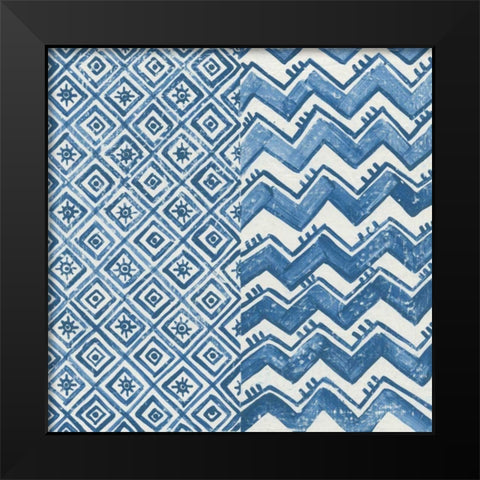 Windjammer II Black Modern Wood Framed Art Print by Lovell, Kathrine